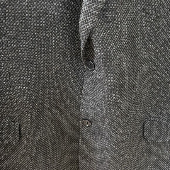 Zino Italian Regent Silk and Wool Sport Coat Blazer Two-Button Men's Size 44L - Picture 7 of 16